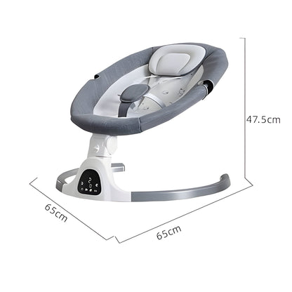 Babygunga Elektrisk med Bord, Myggnät & LED Display